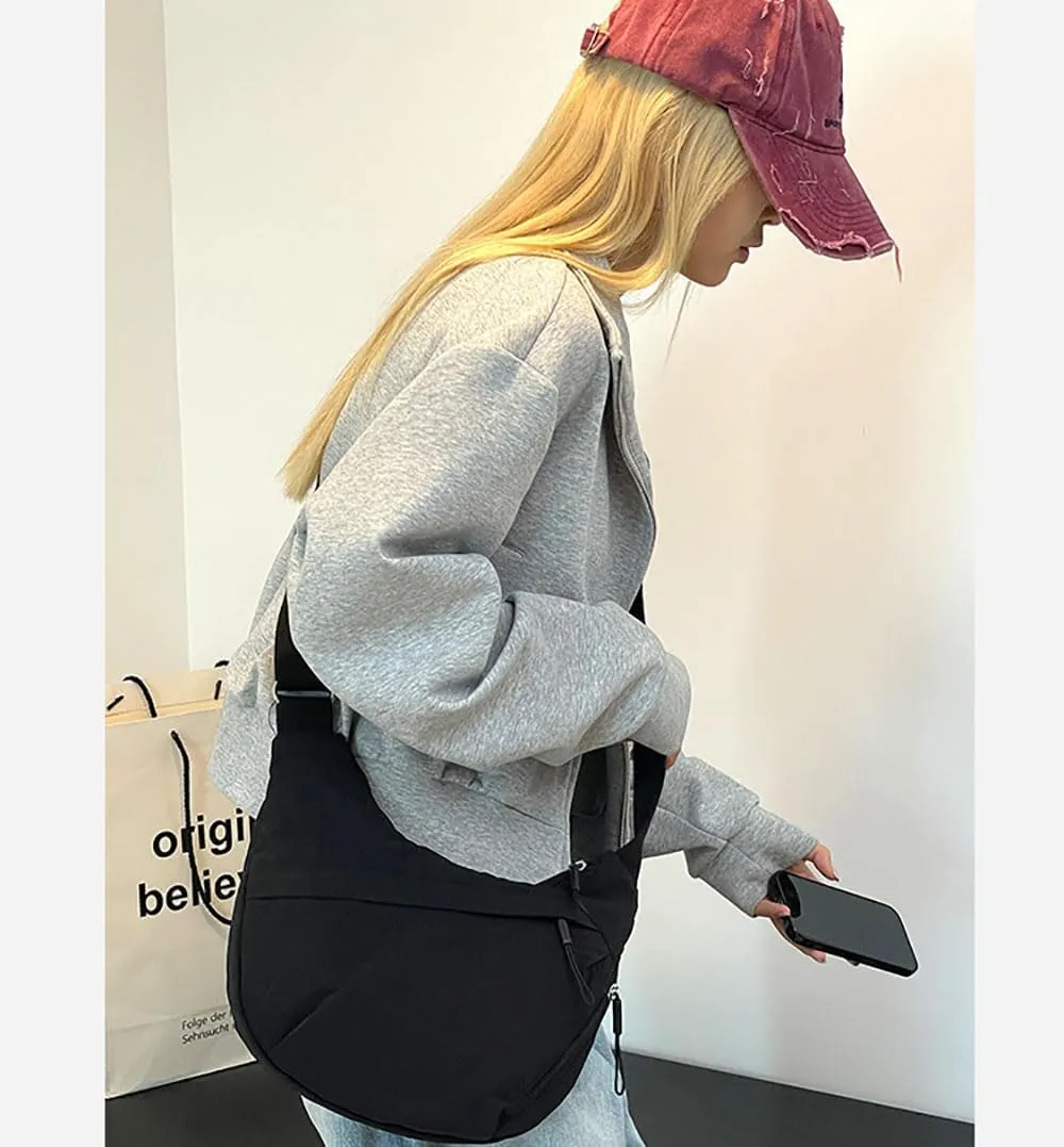 Crescent Crossbody Bags for Women,Women's Armpit Bags, Cross-Body Bags and Dumpling Bags