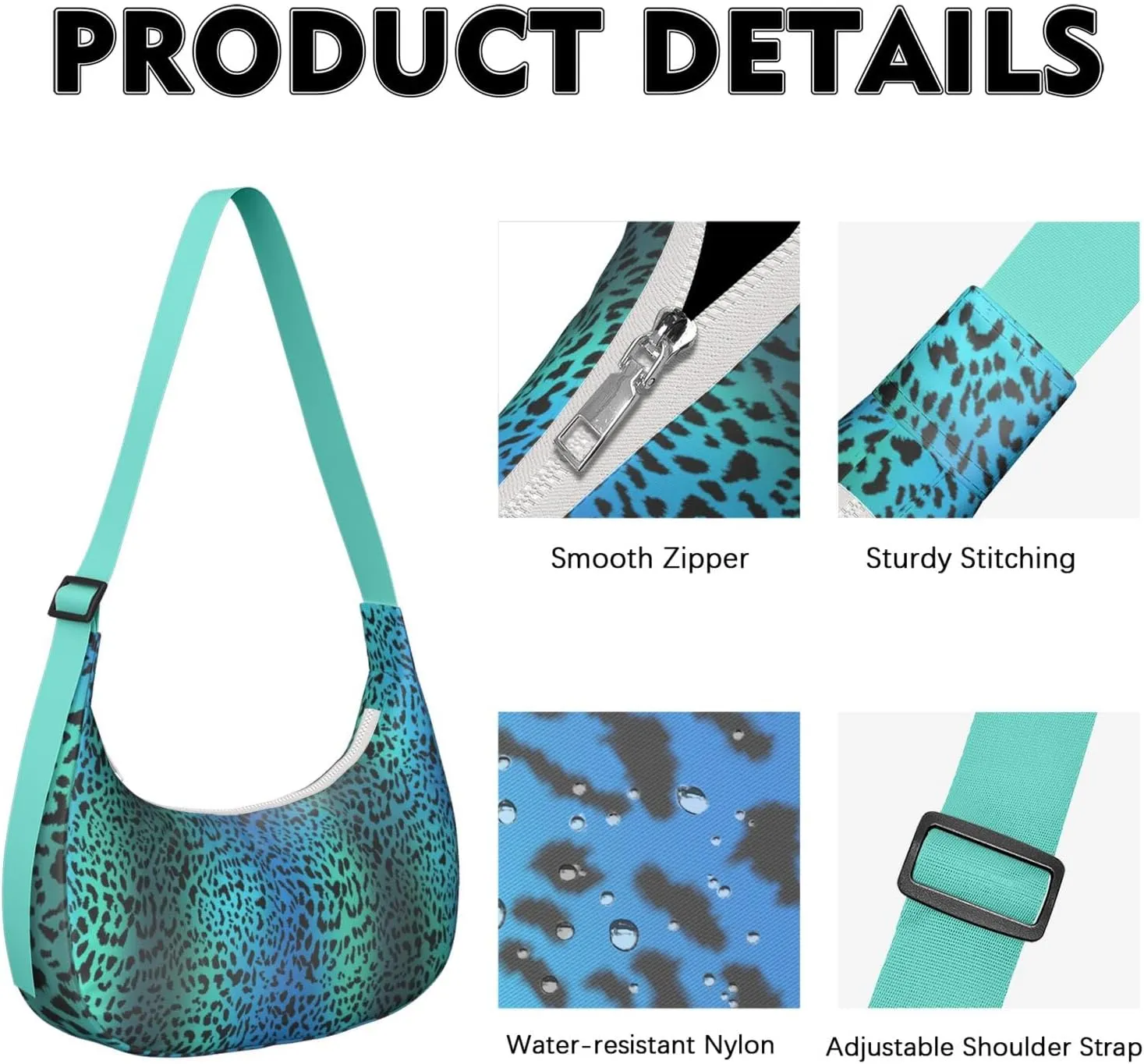 Crescent Shoulder Bag s for WomenTote Handbag Under the Arm Purses Mini Clutch Purse with Travel.
