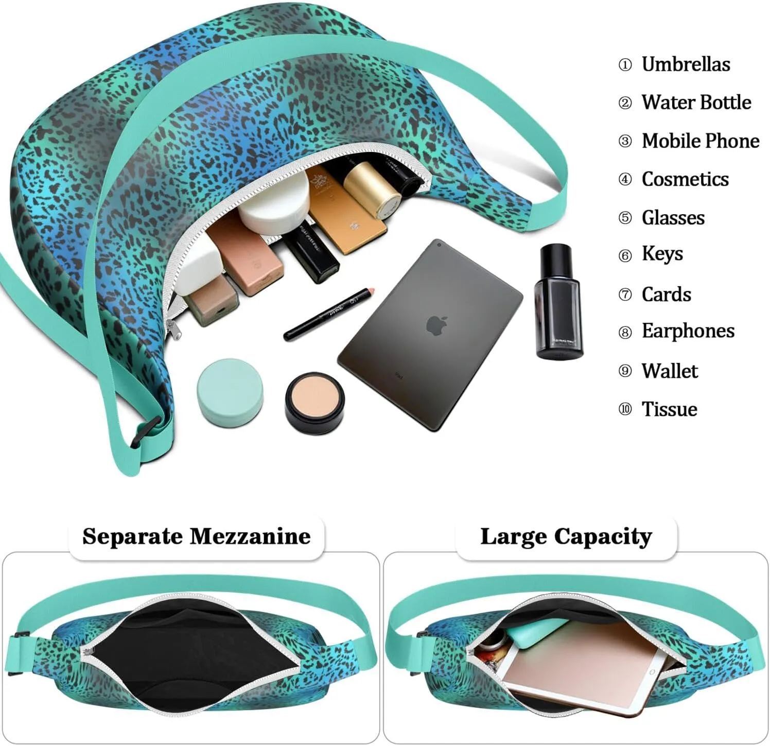 Crescent Shoulder Bag s for WomenTote Handbag Under the Arm Purses Mini Clutch Purse with Travel.