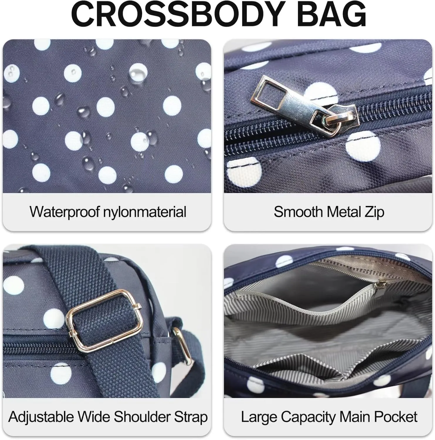 Cross body Bags for Women Lightweight Mini Crossbody Bags Everyday Bag Small Purses Travel Shoulder Bag Ladies Handbags