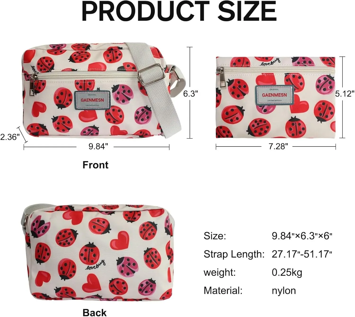 Cross body Bags for Women Lightweight Mini Crossbody Bags Everyday Bag Small Purses Travel Shoulder Bag Ladies Handbags