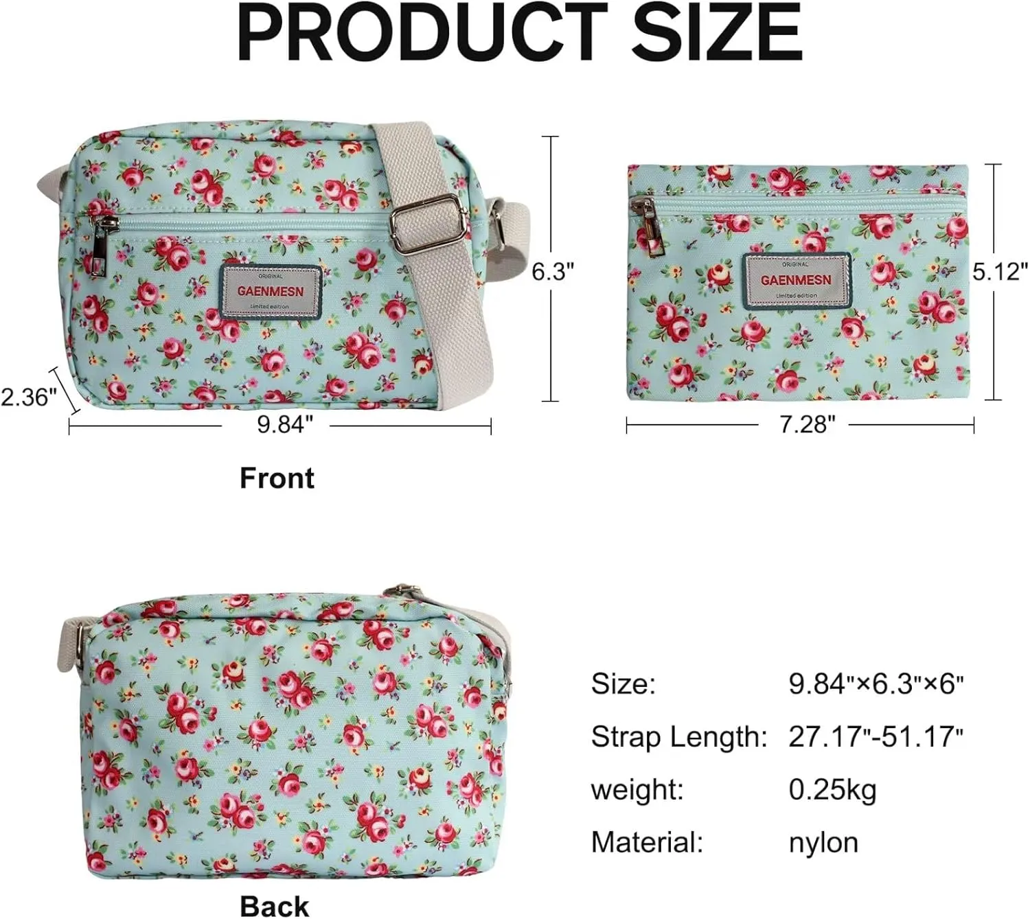 Cross body Bags for Women Lightweight Mini Crossbody Bags Everyday Bag Small Purses Travel Shoulder Bag Ladies Handbags