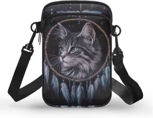 Crossbody Bag Crossbody Purses for Women Shoulder Bags with Strap Casual Polyester Shoulder Bag