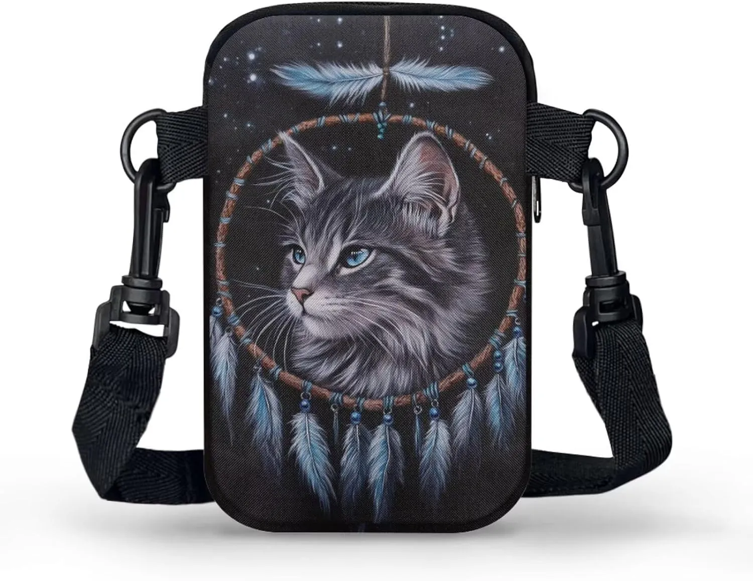 Crossbody Bag Crossbody Purses for Women Shoulder Bags with Strap Casual Polyester Shoulder Bag