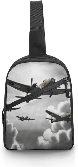 Crossbody Bag for Women Men Chest Bag Weed Striped Sling Bag Crossbody Shoulder Bag Sling Backpack