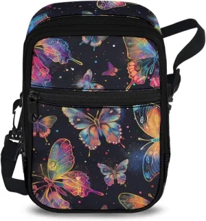 Crossbody Bags Fanny Pack Shoulder Bags Lightweight Waist Packs with Adjustable Strap Mini Chest Bags Shoulder Bags