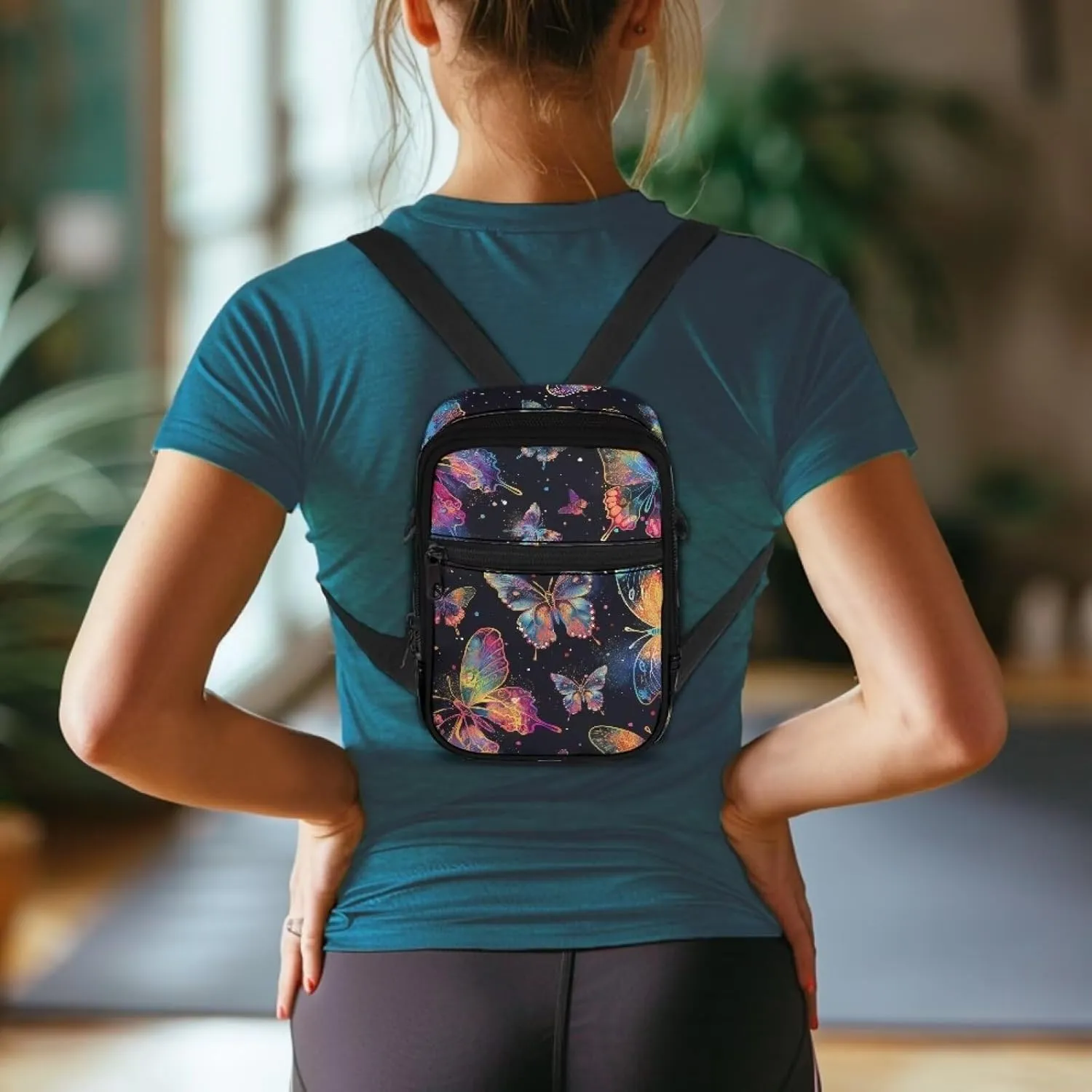 Crossbody Bags Fanny Pack Shoulder Bags Lightweight Waist Packs with Adjustable Strap Mini Chest Bags Shoulder Bags