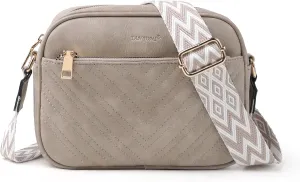 Crossbody Bags for Women Elegant Purse with Adjustable Wide Shoulder Bag for Daily Travel