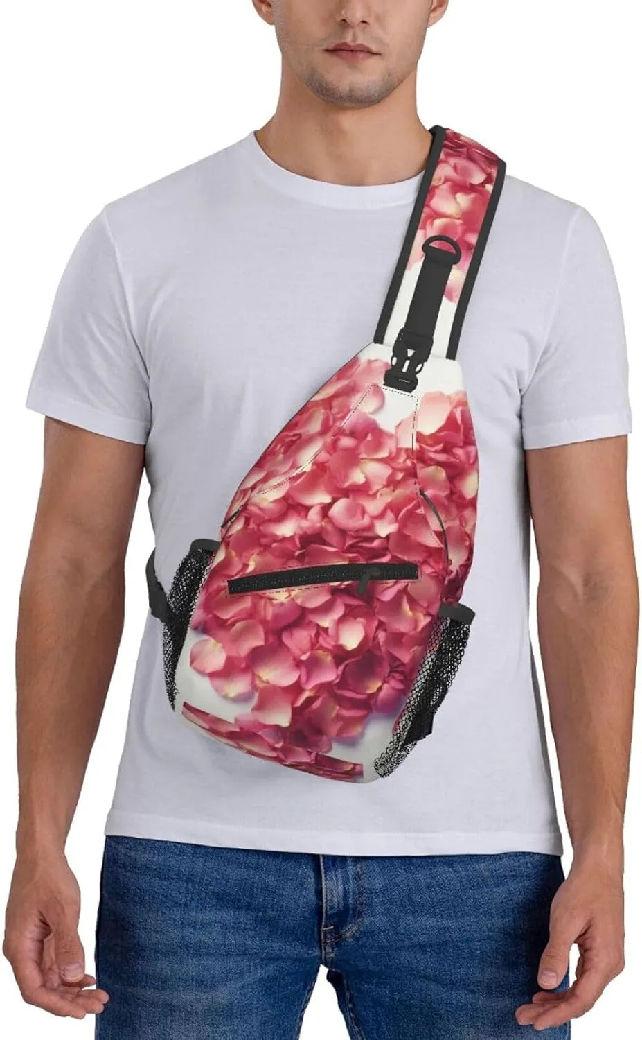 Crossbody Bags for Women Men Trendy Sling Bag Casual Chest Bag Heron Shoulder Bag for Travel Sport