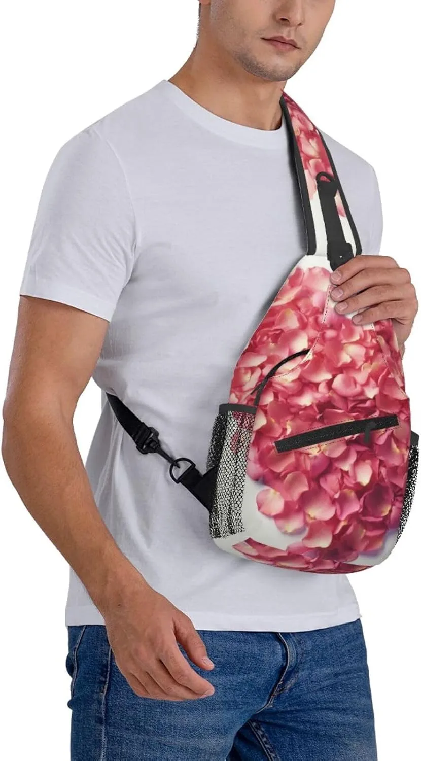 Crossbody Bags for Women Men Trendy Sling Bag Casual Chest Bag Heron Shoulder Bag for Travel Sport