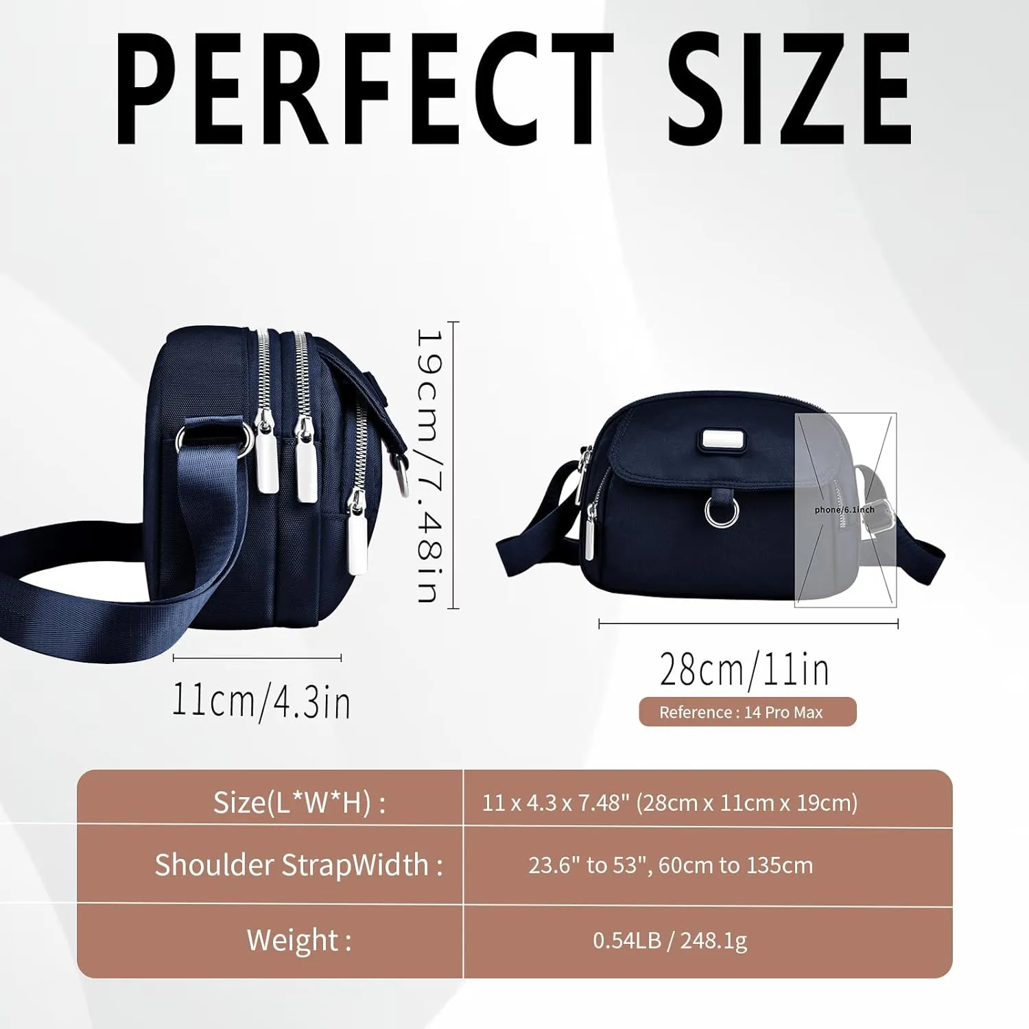 Crossbody Bags for Women Quilted Crossbody Purses Crossbody Bags Trendy Small Shoulder Bag with Wide Strap