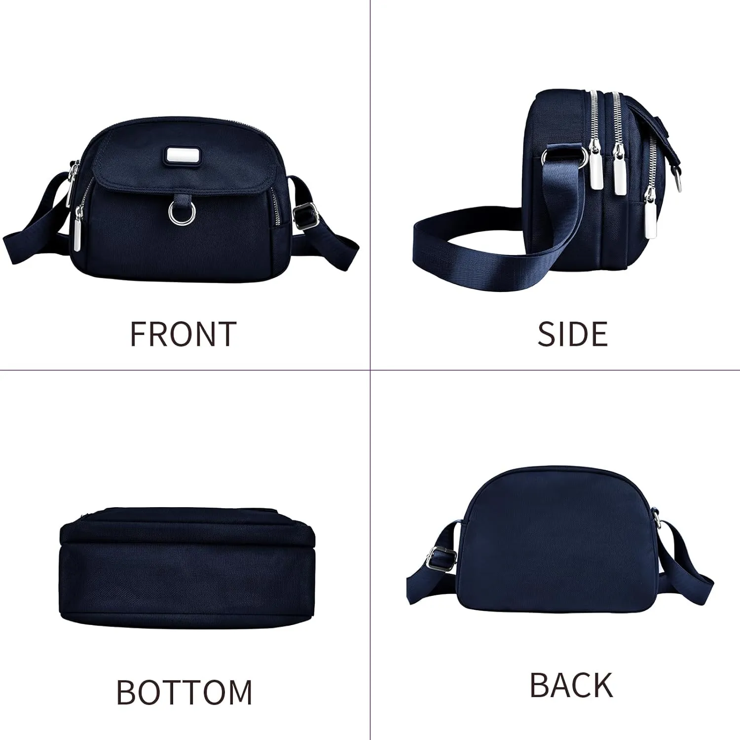 Crossbody Bags for Women Quilted Crossbody Purses Crossbody Bags Trendy Small Shoulder Bag with Wide Strap