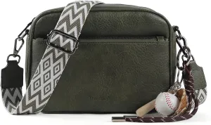 Crossbody Bags for Women Shoulder Bag Multifunctional Handbags with Compartments Small Purse with Wide Strap