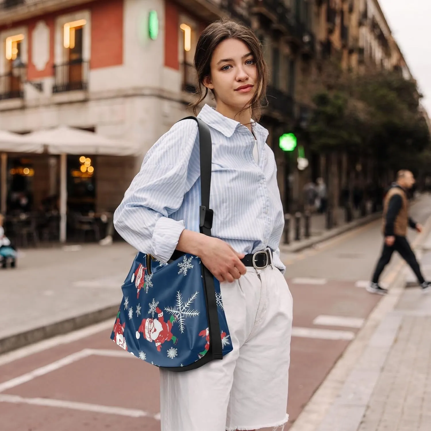 Crossbody Bags for Women Vegan Leather Shoulder Handbag Purses for Women with Adjustable Wide Strap Patternt 1