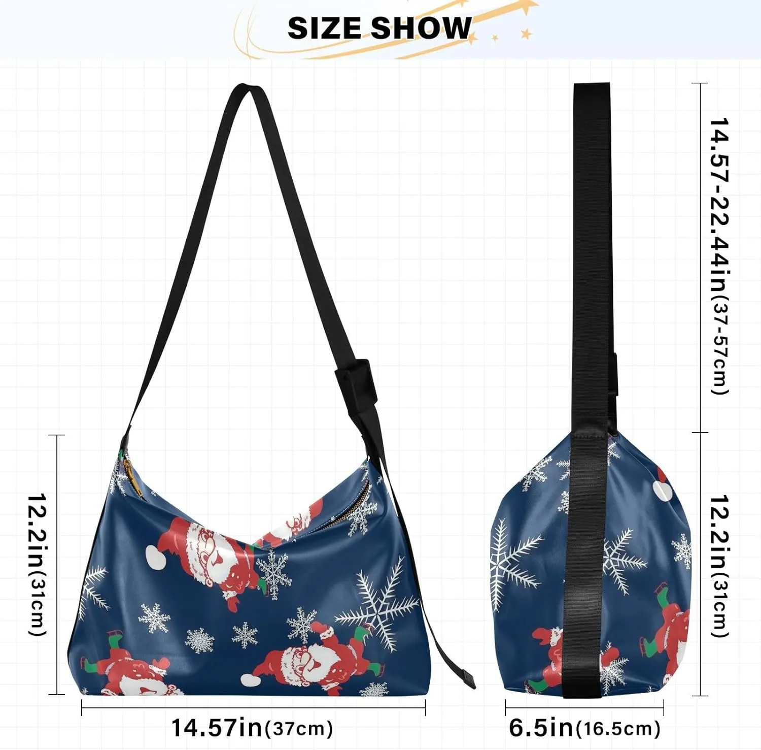 Crossbody Bags for Women Vegan Leather Shoulder Handbag Purses for Women with Adjustable Wide Strap Patternt 1