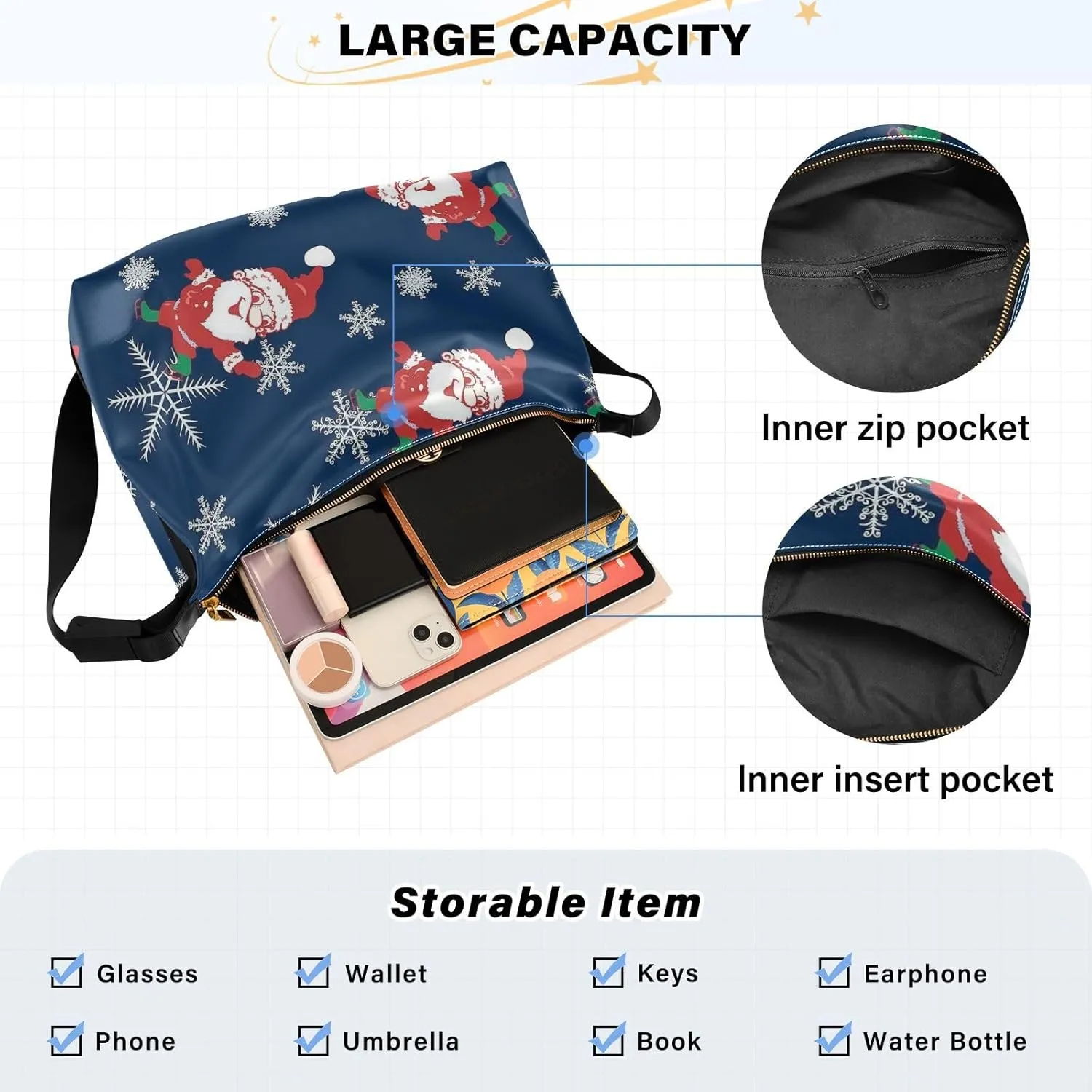 Crossbody Bags for Women Vegan Leather Shoulder Handbag Purses for Women with Adjustable Wide Strap Patternt 1