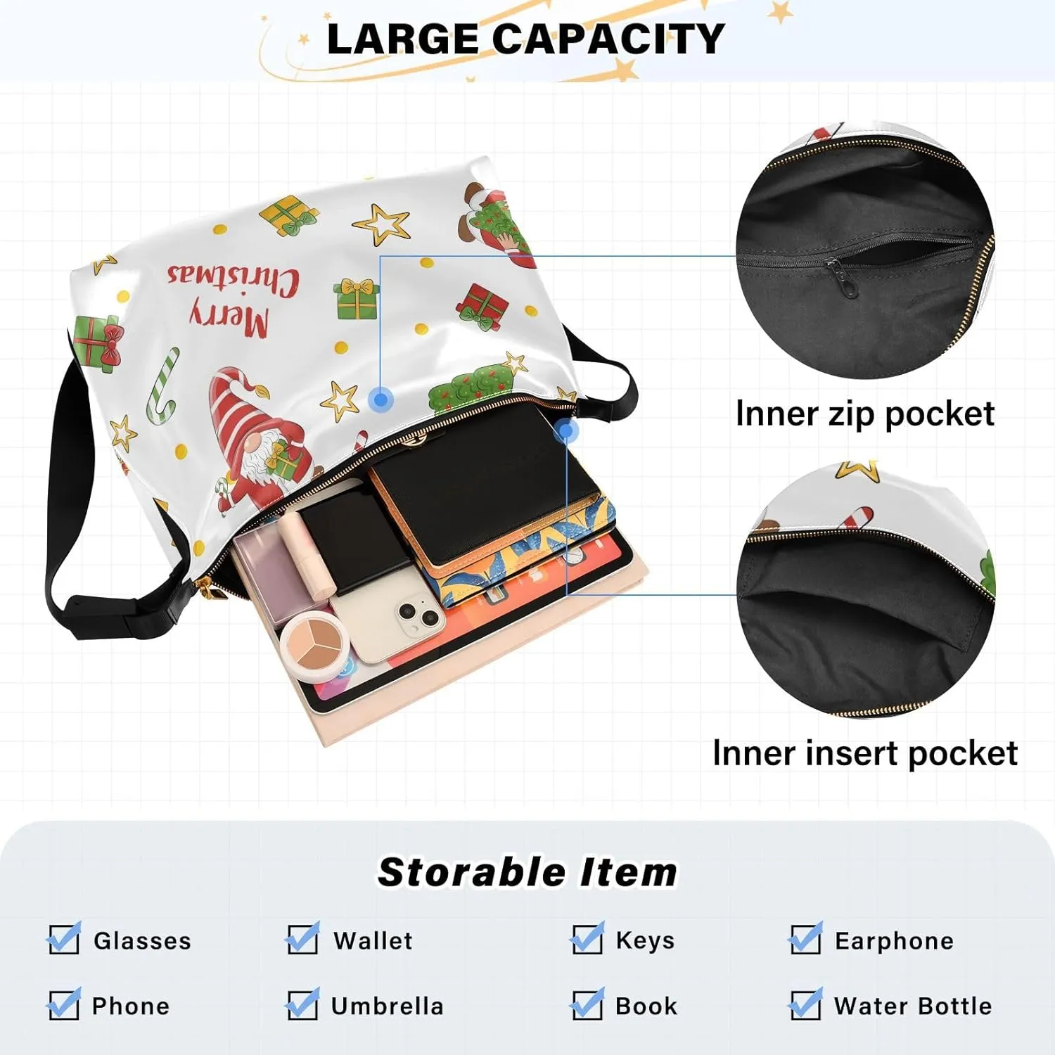 Crossbody Bags for Women Vegan Leather Shoulder Handbag Purses for Women with Adjustable Wide Strap Patternt 1