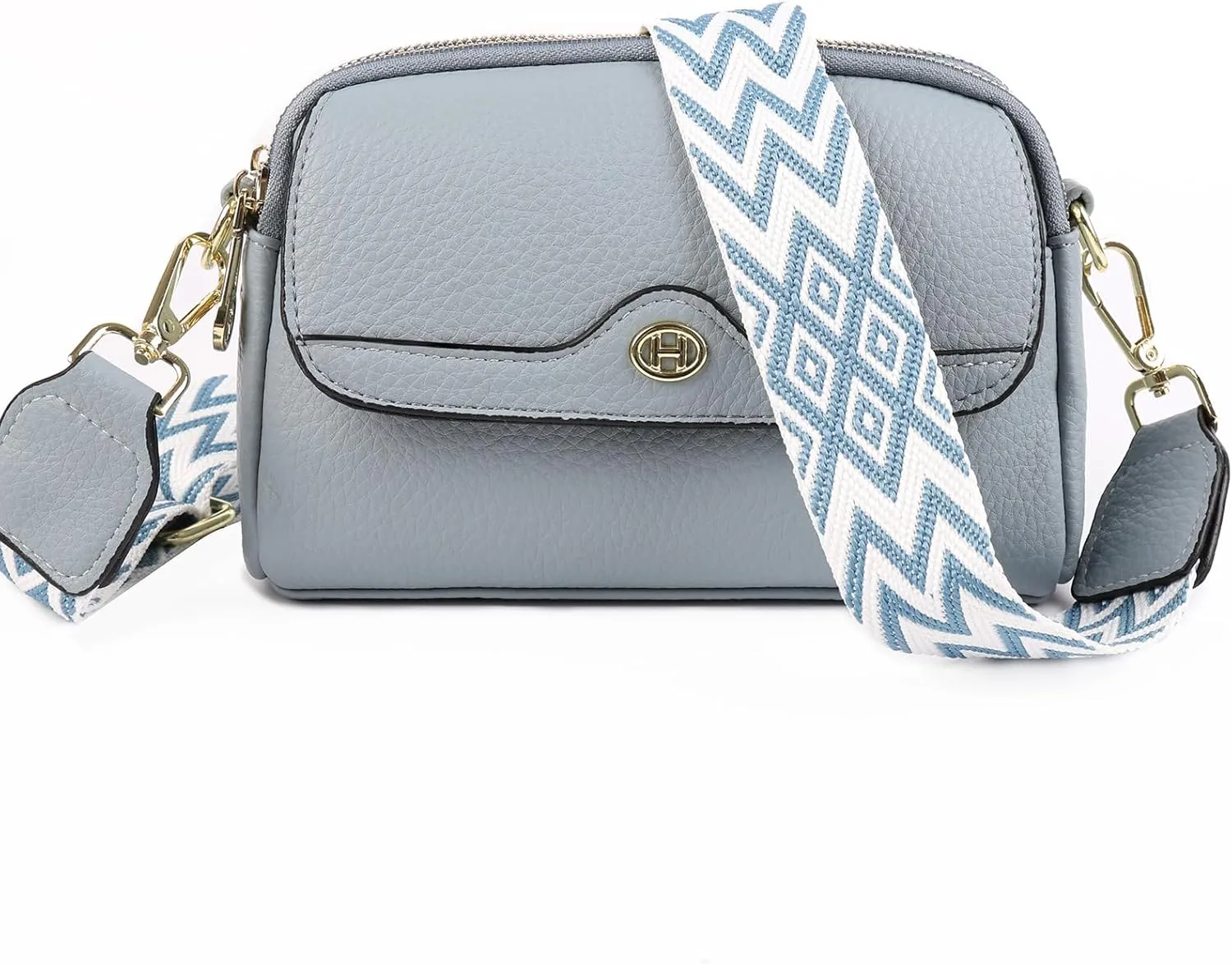 Crossbody Bags for Women, Vegan Leather Shoulder Handbags 2024，Purses for Women with Adjustable Wide Strap