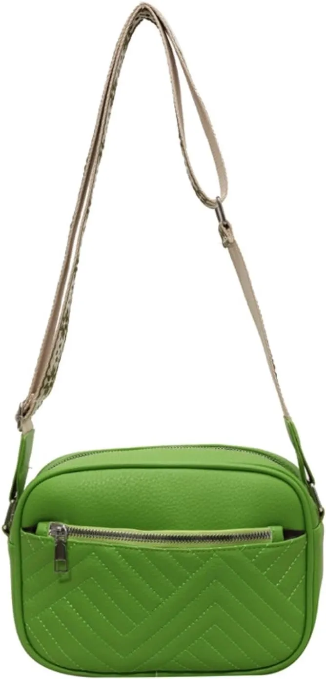 Crossbody Bags For Women with Wide Adjustable Strap Shoulder Bag Cross Body Bag PU Leather Trendy Purse Small Handbags