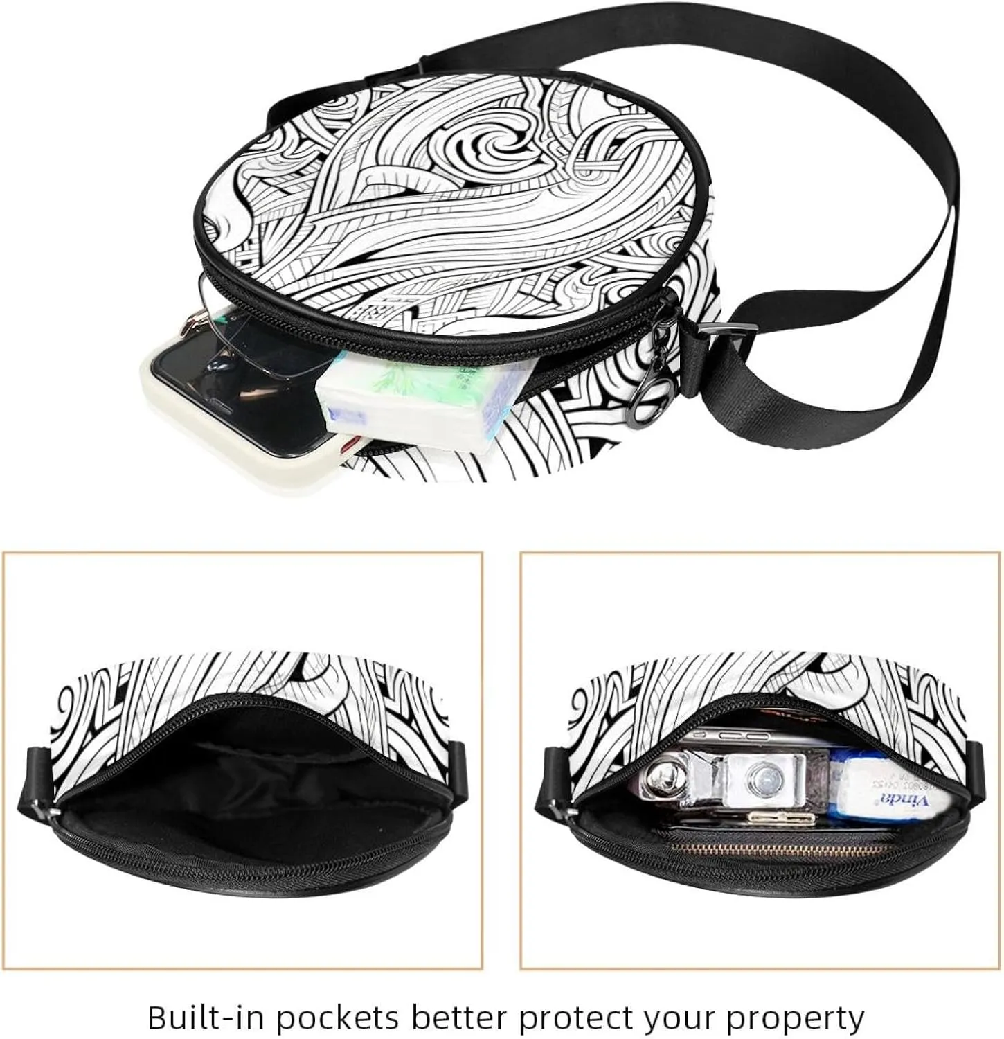 Crossbody Bags for Women,Crossbody Bag Men,Small Sling Bag,Crossbody Purse