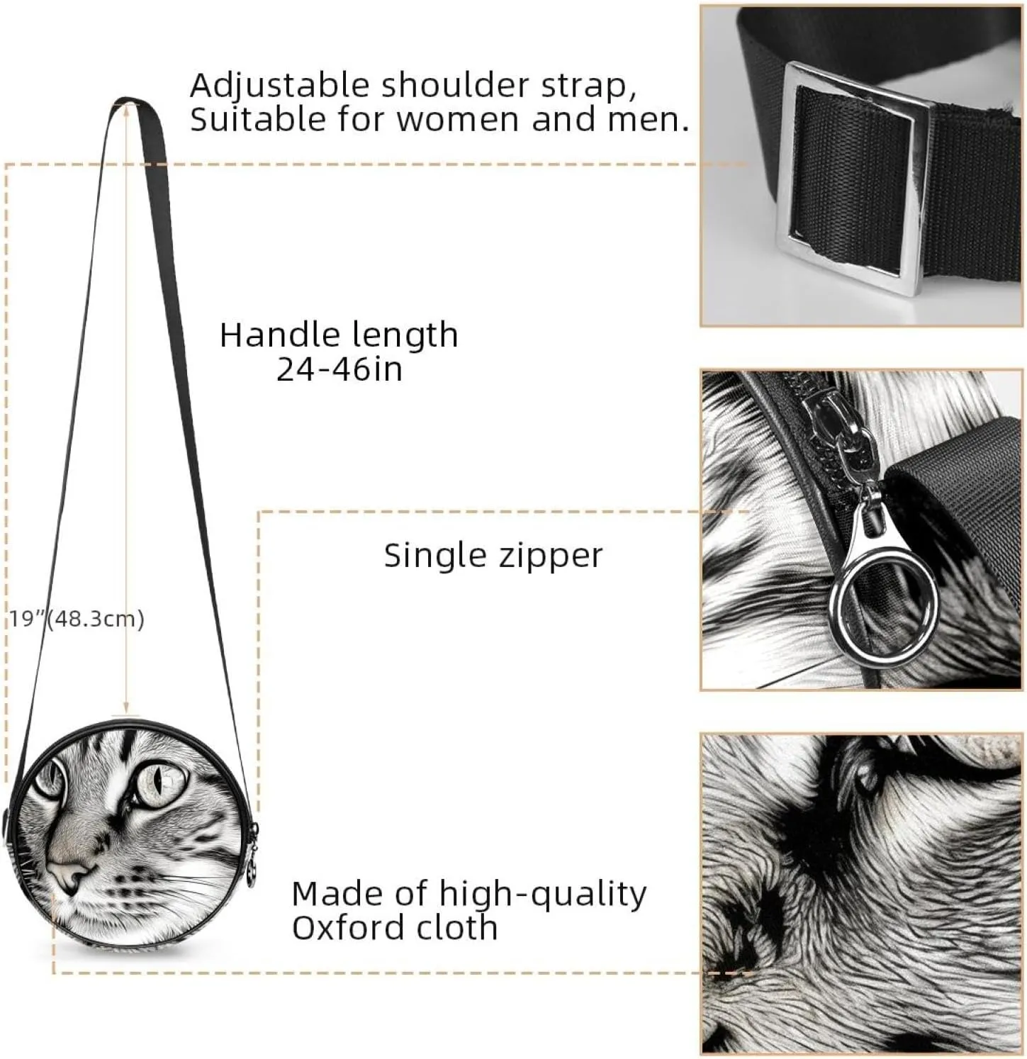 Crossbody Bags for Women,Crossbody Bag Men,Small Sling Bag,Crossbody Purse
