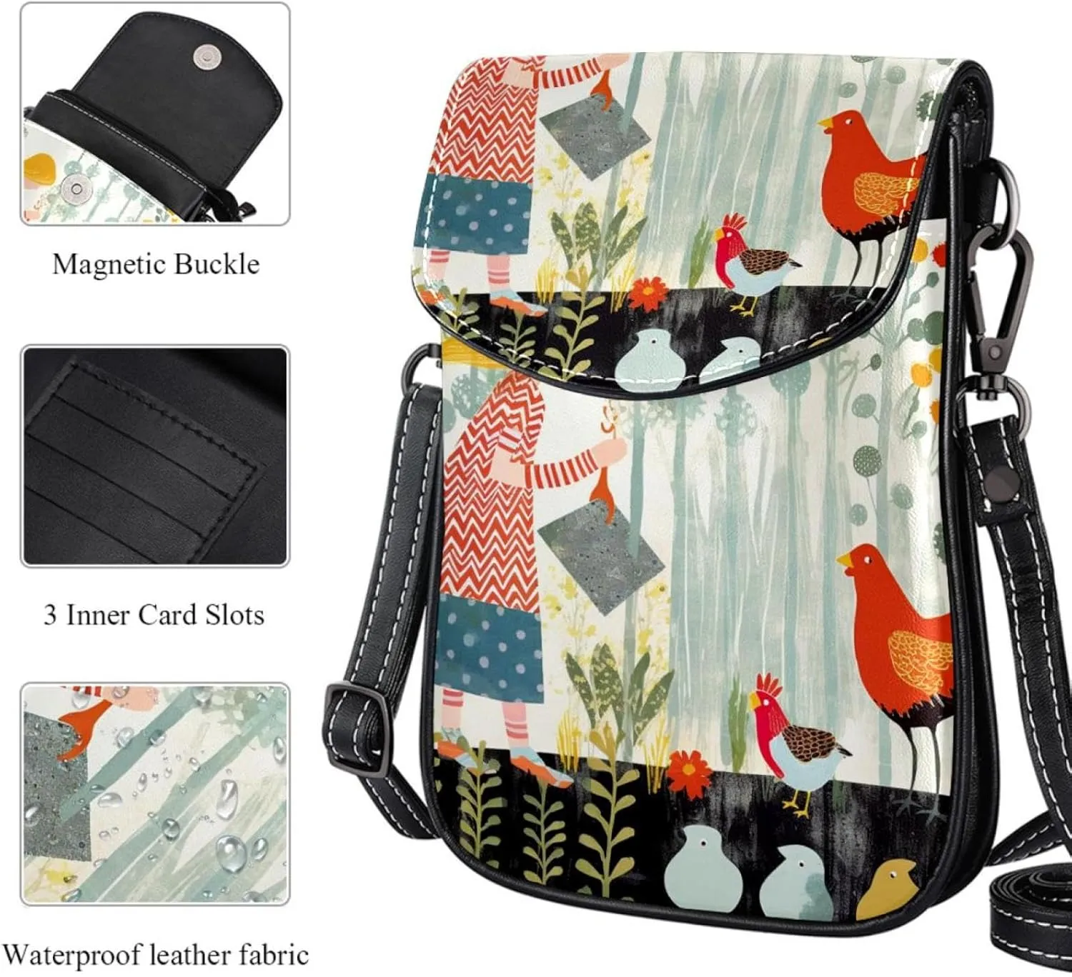 Crossbody Bags for Women,Crossbody Bag Men,Small Sling Bag,Crossbody Purse