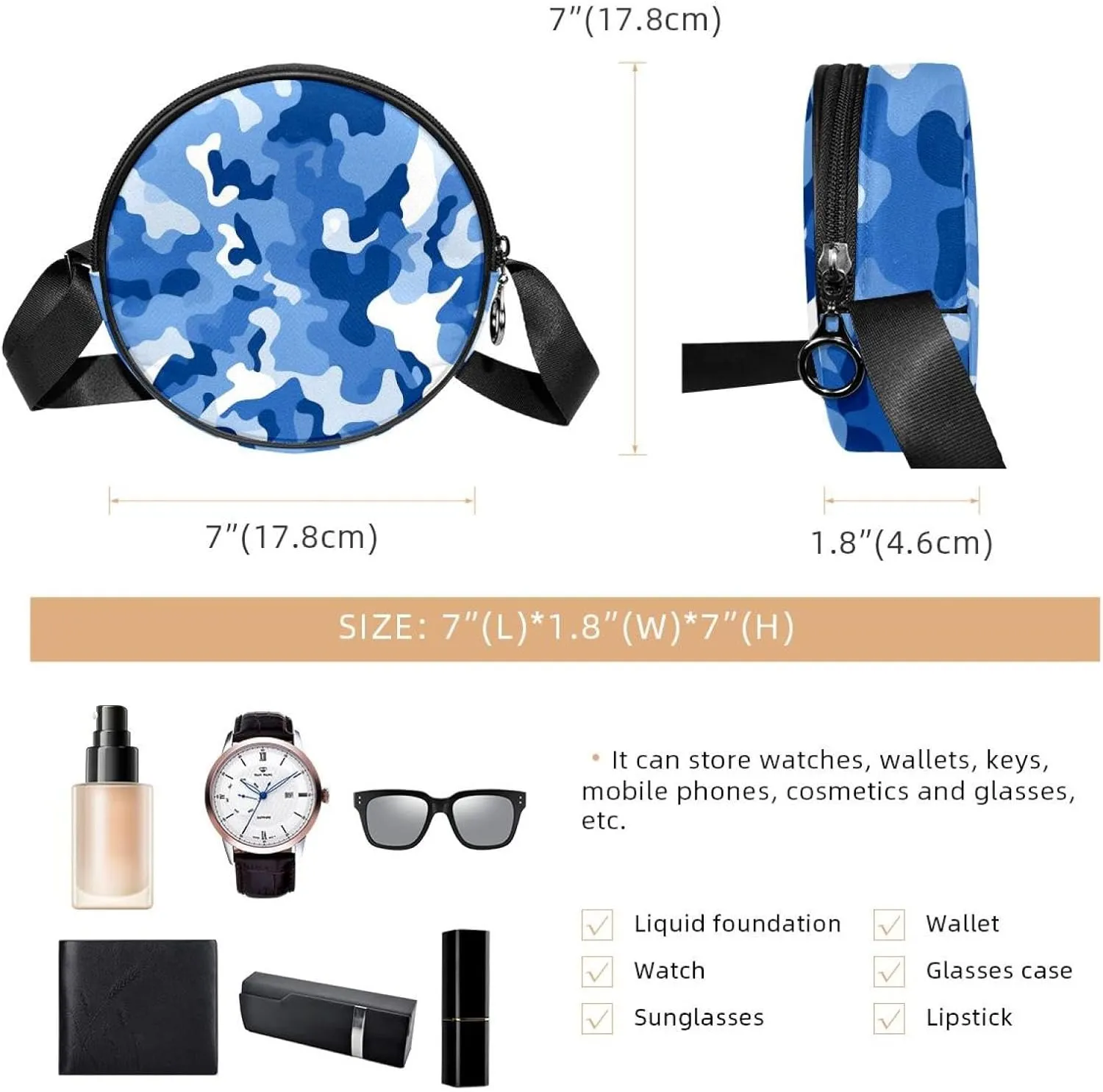 Crossbody Bags for Women,Crossbody Bag Men,Small Sling Bag,Crossbody Purse