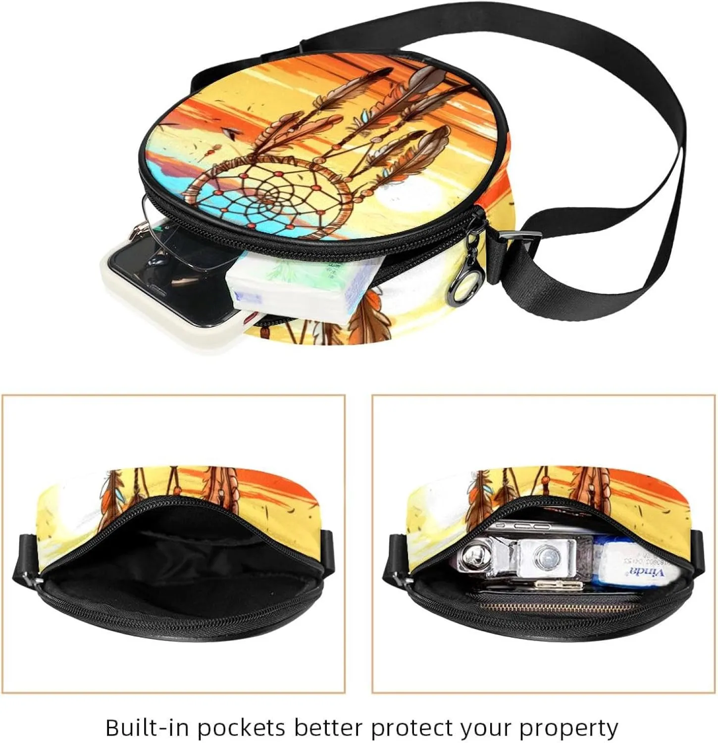 Crossbody Bags for Women,Crossbody Bag Men,Small Sling Bag,Crossbody Purse