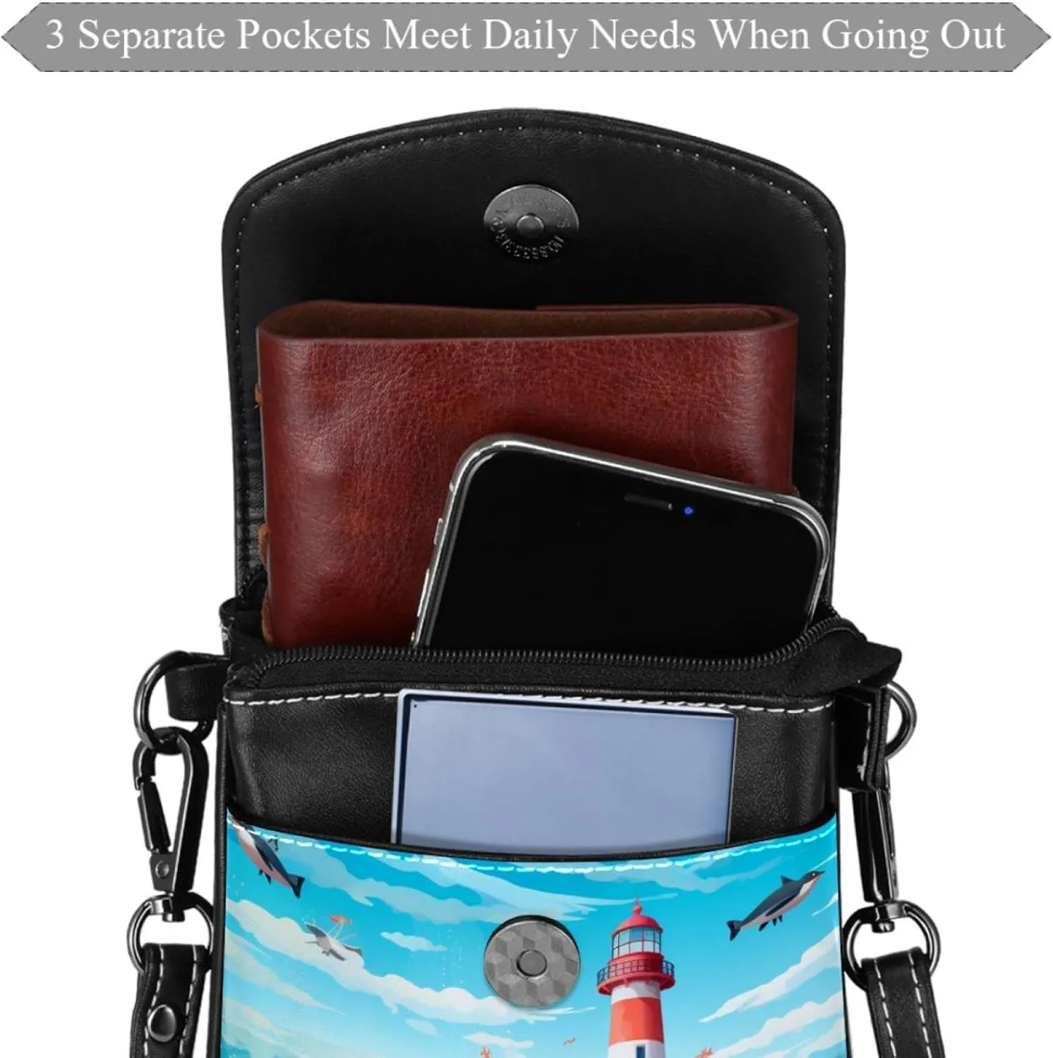 Crossbody Bags for Women,Crossbody Bag Men,Small Sling Bag,Crossbody Purse