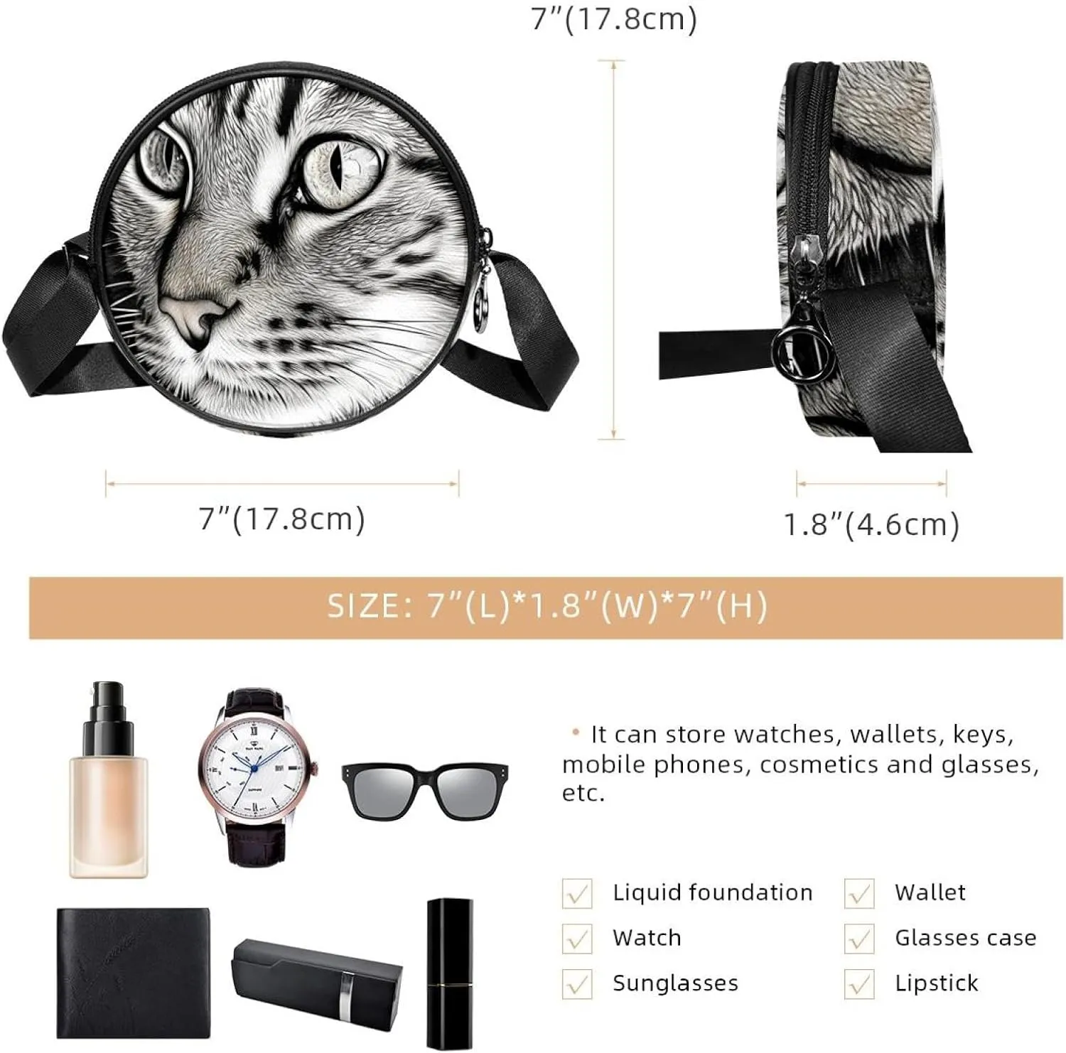 Crossbody Bags for Women,Crossbody Bag Men,Small Sling Bag,Crossbody Purse
