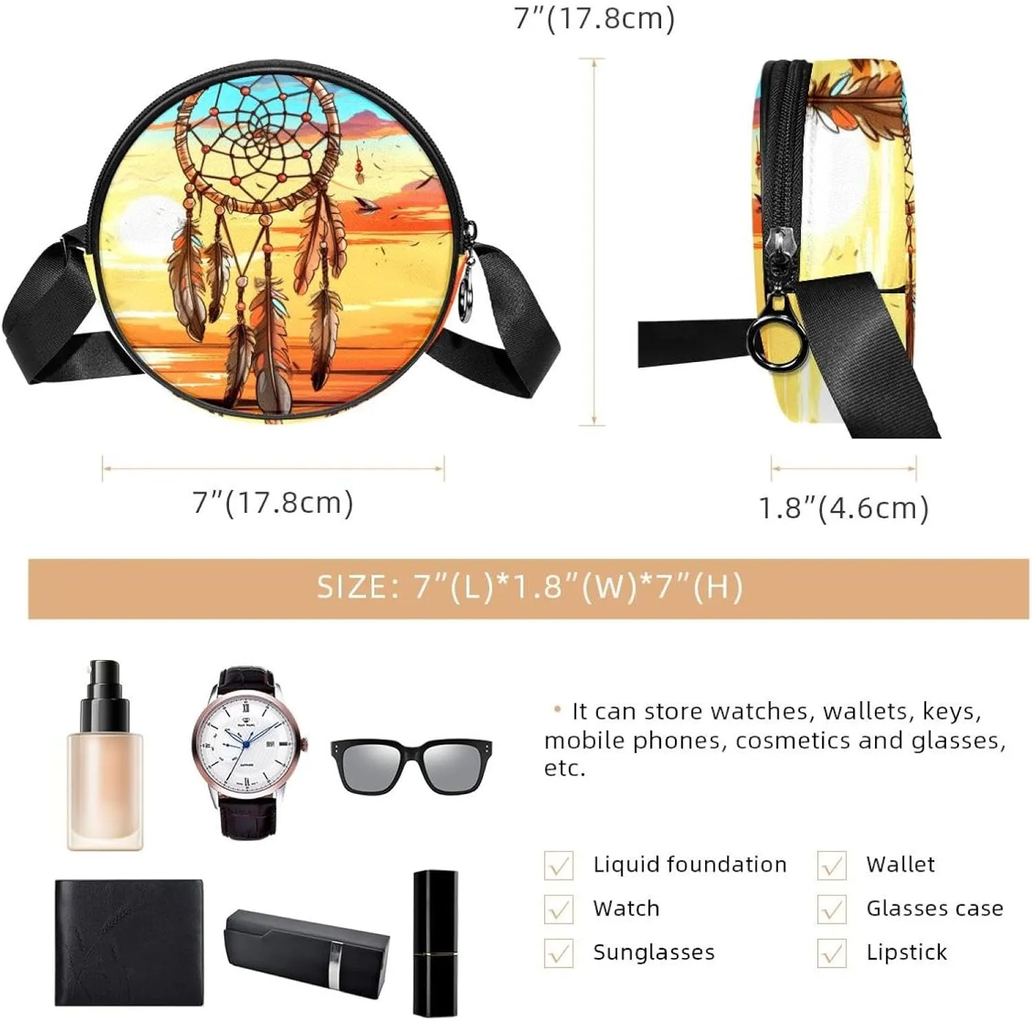 Crossbody Bags for Women,Crossbody Bag Men,Small Sling Bag,Crossbody Purse