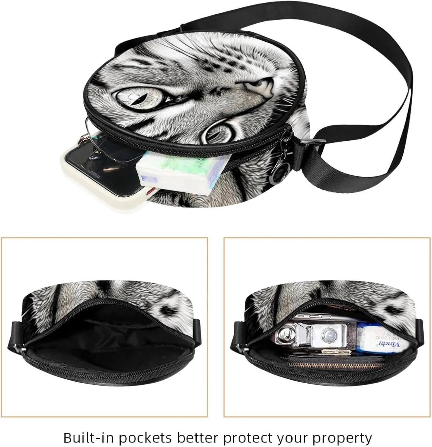 Crossbody Bags for Women,Crossbody Bag Men,Small Sling Bag,Crossbody Purse