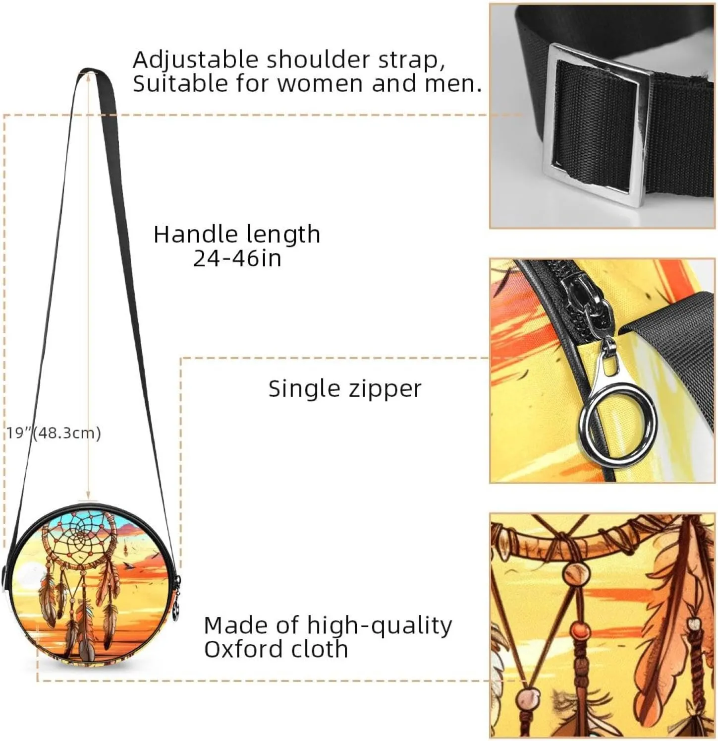 Crossbody Bags for Women,Crossbody Bag Men,Small Sling Bag,Crossbody Purse