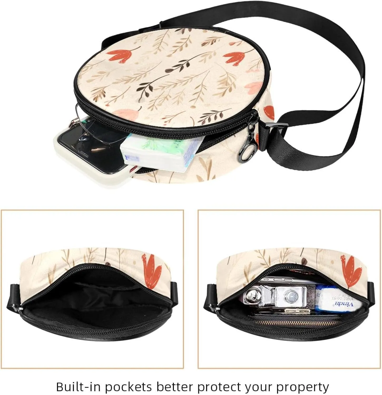 Crossbody Bags for Women,Crossbody Bag Men,Small Sling Bag,Crossbody Purse