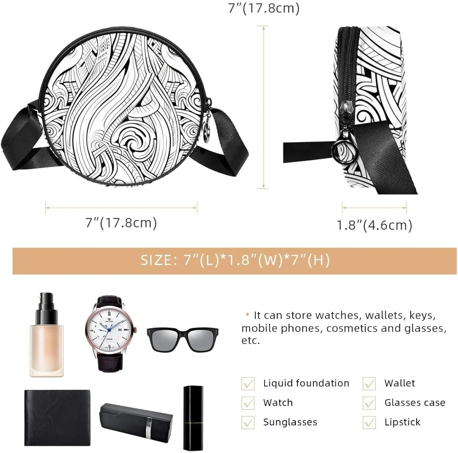 Crossbody Bags for Women,Crossbody Bag Men,Small Sling Bag,Crossbody Purse