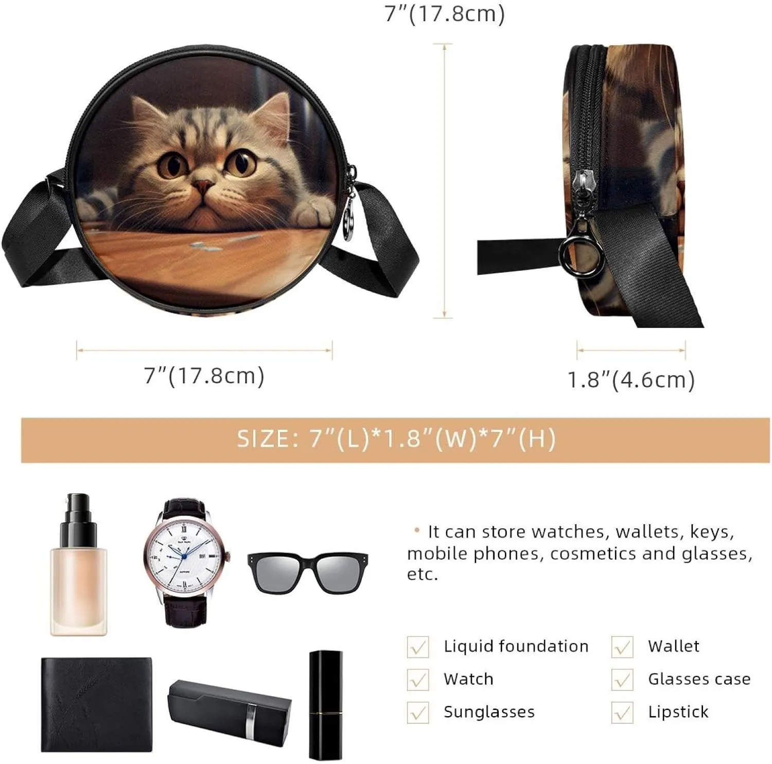 Crossbody Bags for Women,Crossbody Bag Men,Small Sling Bag,Crossbody Purse