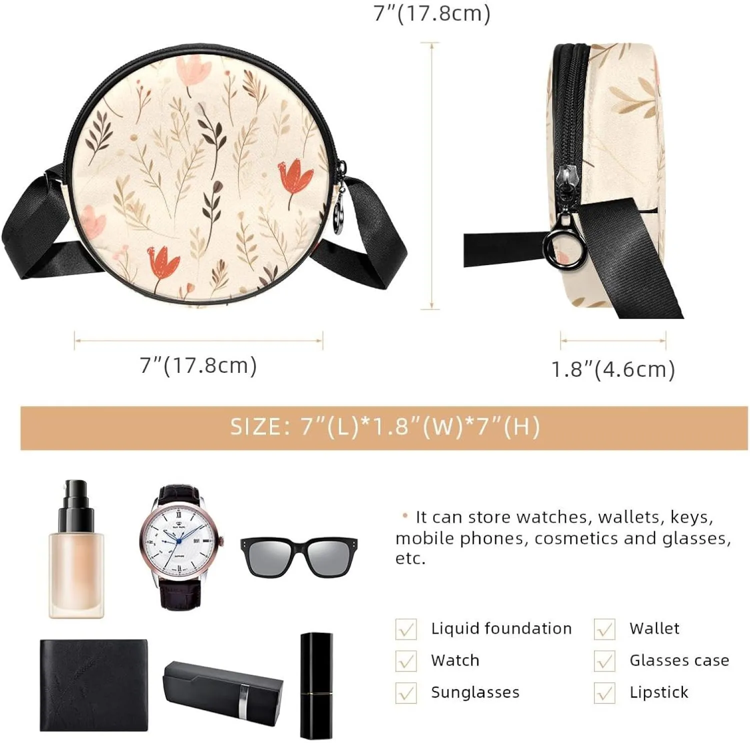 Crossbody Bags for Women,Crossbody Bag Men,Small Sling Bag,Crossbody Purse