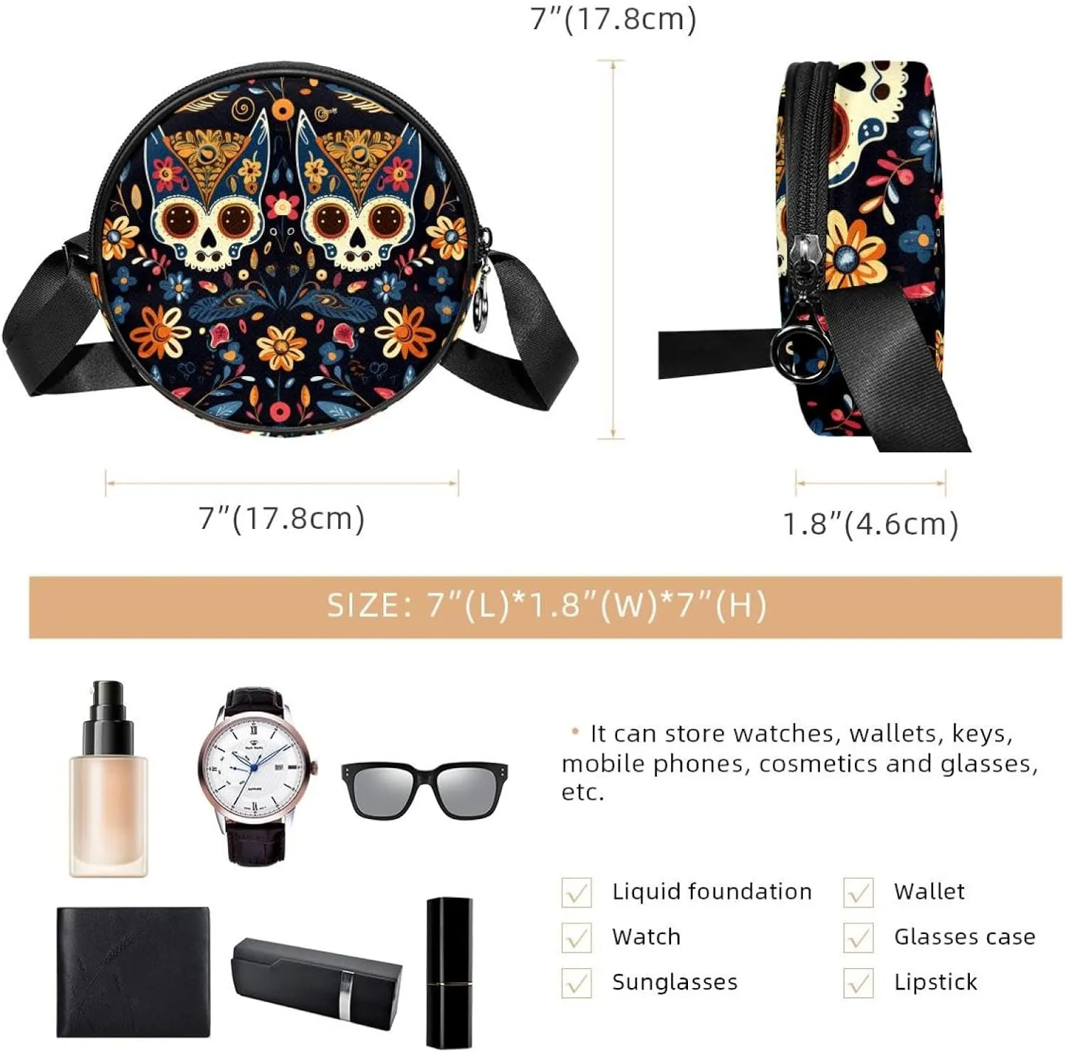 Crossbody Bags for Women,Crossbody Bag Men,Small Sling Bag,Crossbody Purse