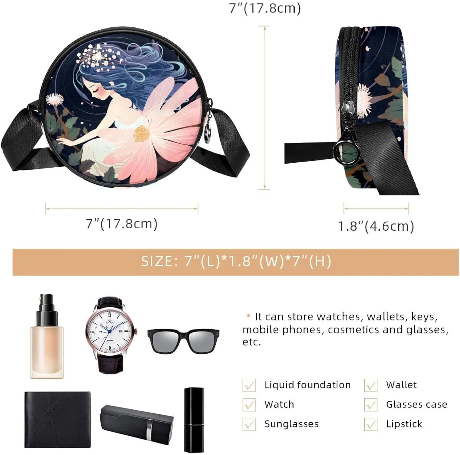 Crossbody Bags for Women,Crossbody Bag Men,Small Sling Bag,Crossbody Purse