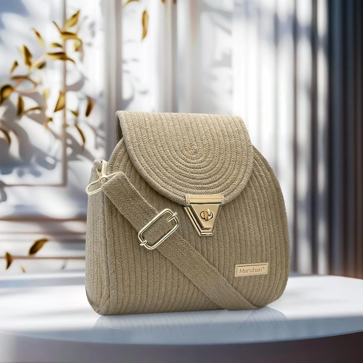 Crossbody Bags Quilted Sling Bag for Women Cross Body Purses Small Shoulder Handbags Sling bag with Adjustable Wide Strap