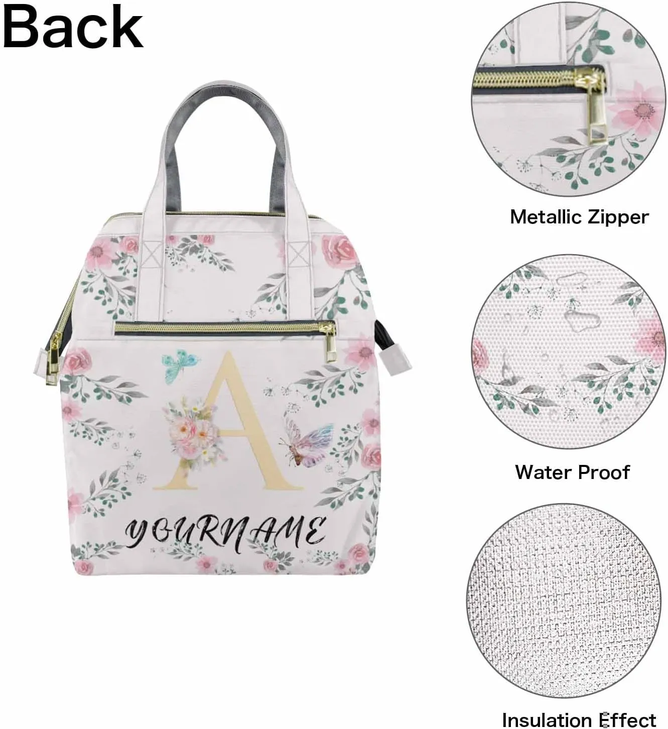 Custom Backpacks for Girls Personalized Name Kids School Backpack Children Casual Daypack Backpacks Customized Kid's Backpack School Bag for Girls Child Back to School Gift