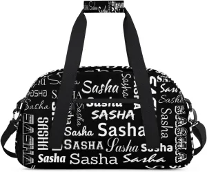 Custom Cheer Bag Dance Gym Bags for Women, Personalized Name Sport Duffel Bag Weekender Bags Travel Duffel Bags Black Personalized Gifts