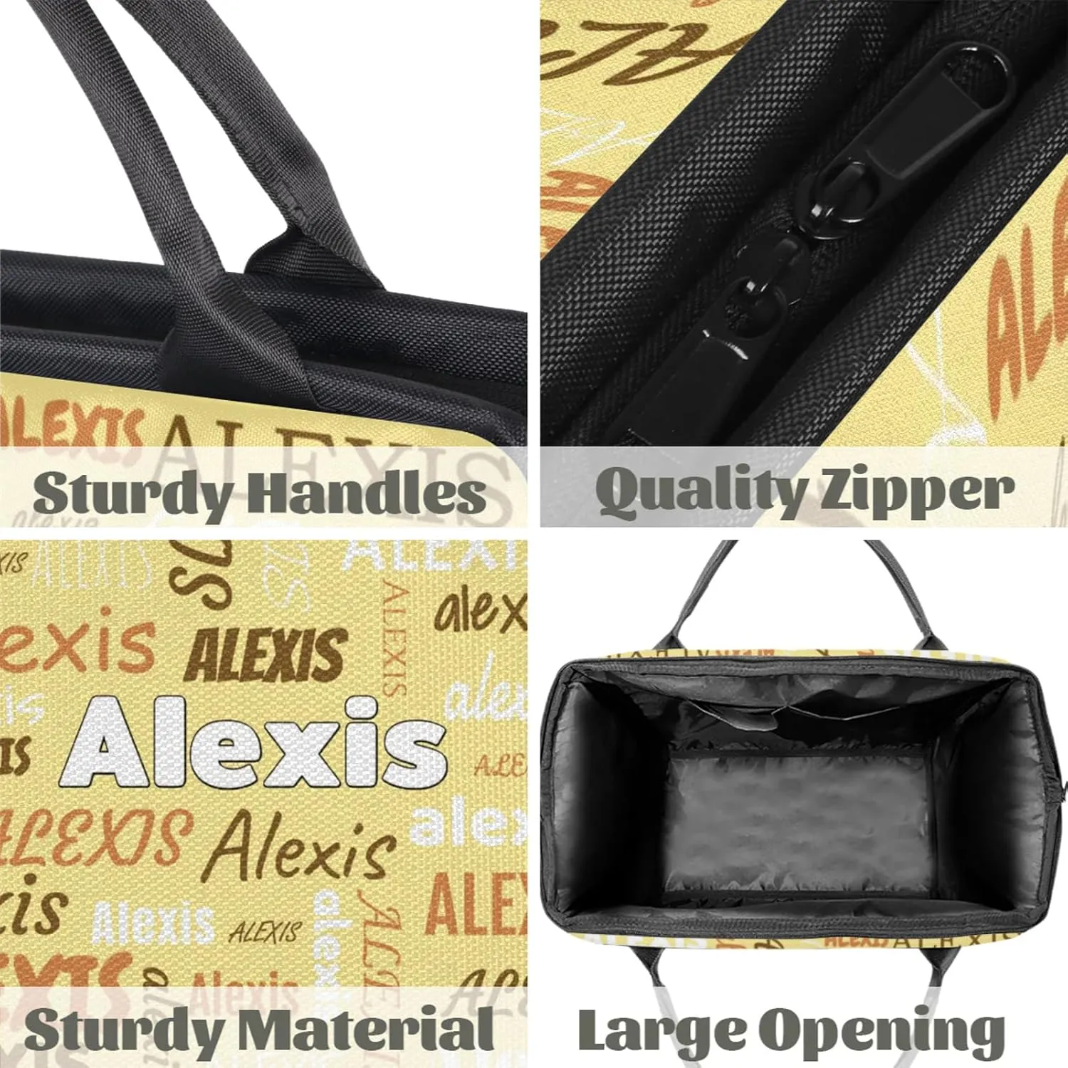 Custom Gymnastics Duffel Bag Personalized Name Dance Ballet Bags Waterproof