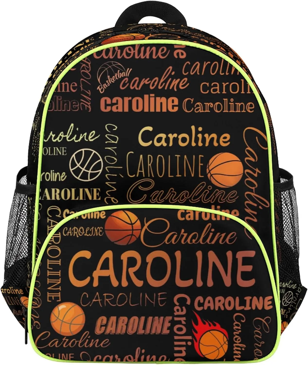 Custom Name Backpack Basketball Lightweight Personalized Shoulder Bag Backpacks Waterproof