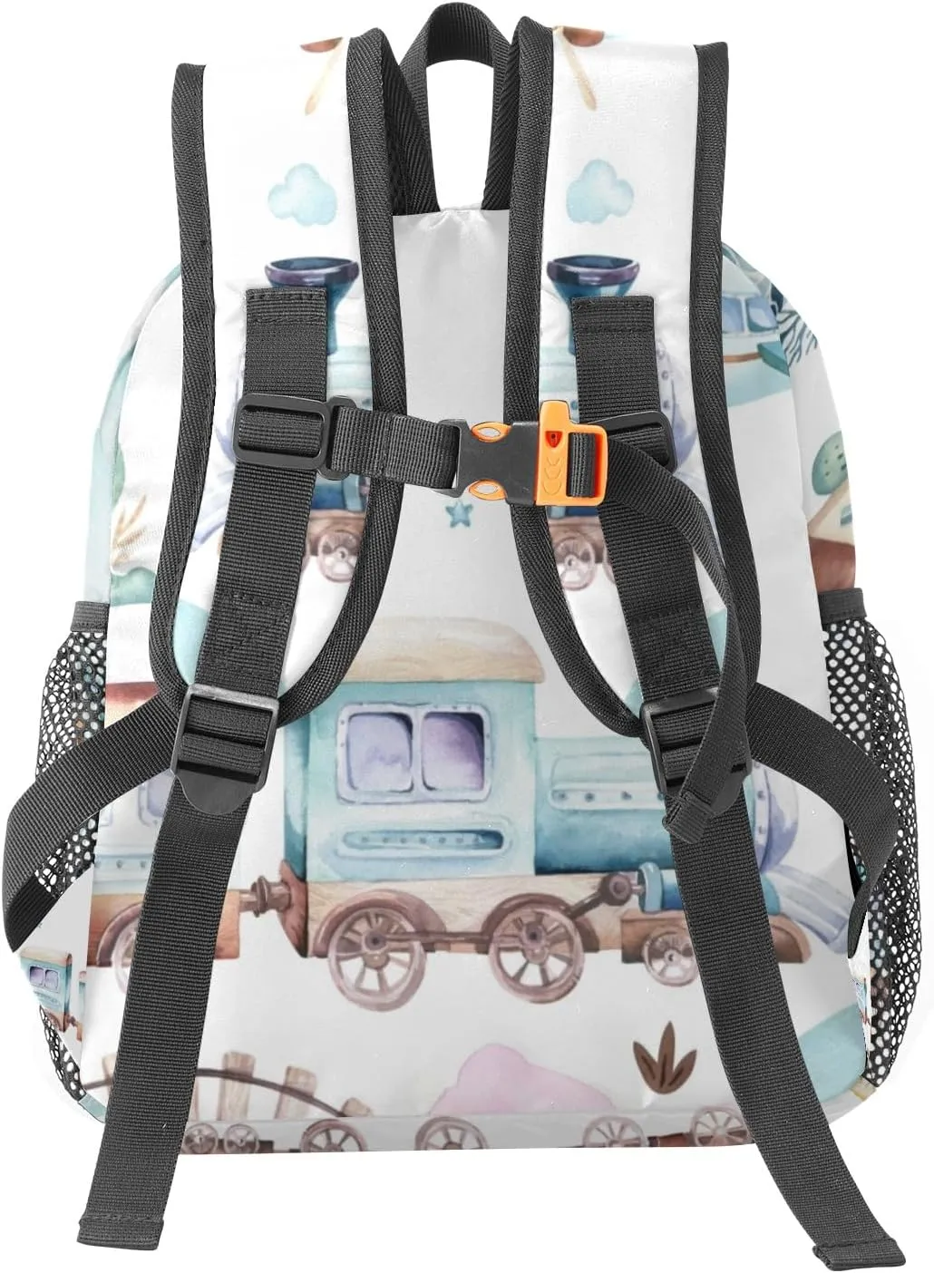 Custom Toddler Kids Bag,Star Airplane Train Personalized Preschool Backpack for Gift Boys Girl Nursery Bags
