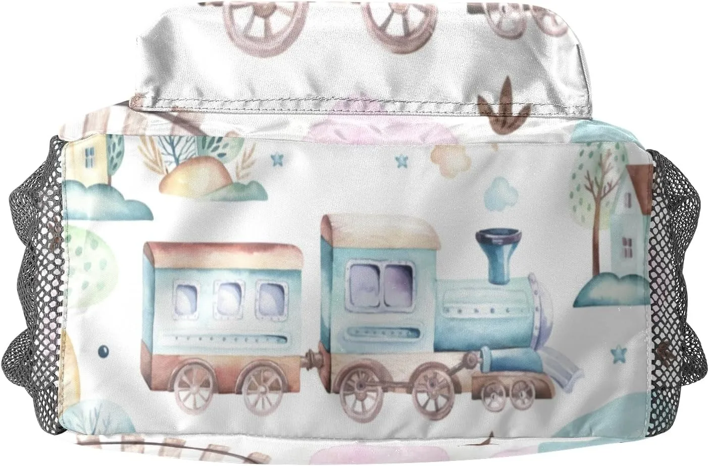 Custom Toddler Kids Bag,Star Airplane Train Personalized Preschool Backpack for Gift Boys Girl Nursery Bags