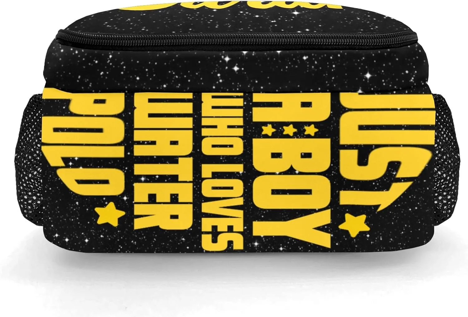 Custom Water Polo Boy Sport Backpack Name Casual Bag Book Pack Daypack for Women Men Camping Hiking Bling Glitter Print