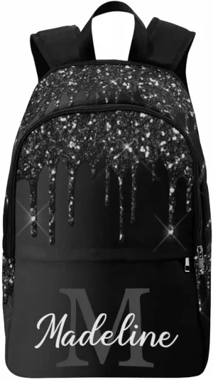 Custom Your Own Casual Unisex Daypack Bags Backpack Watercolor College Shoulders Backpacks with Name to Daughter Niece Sister