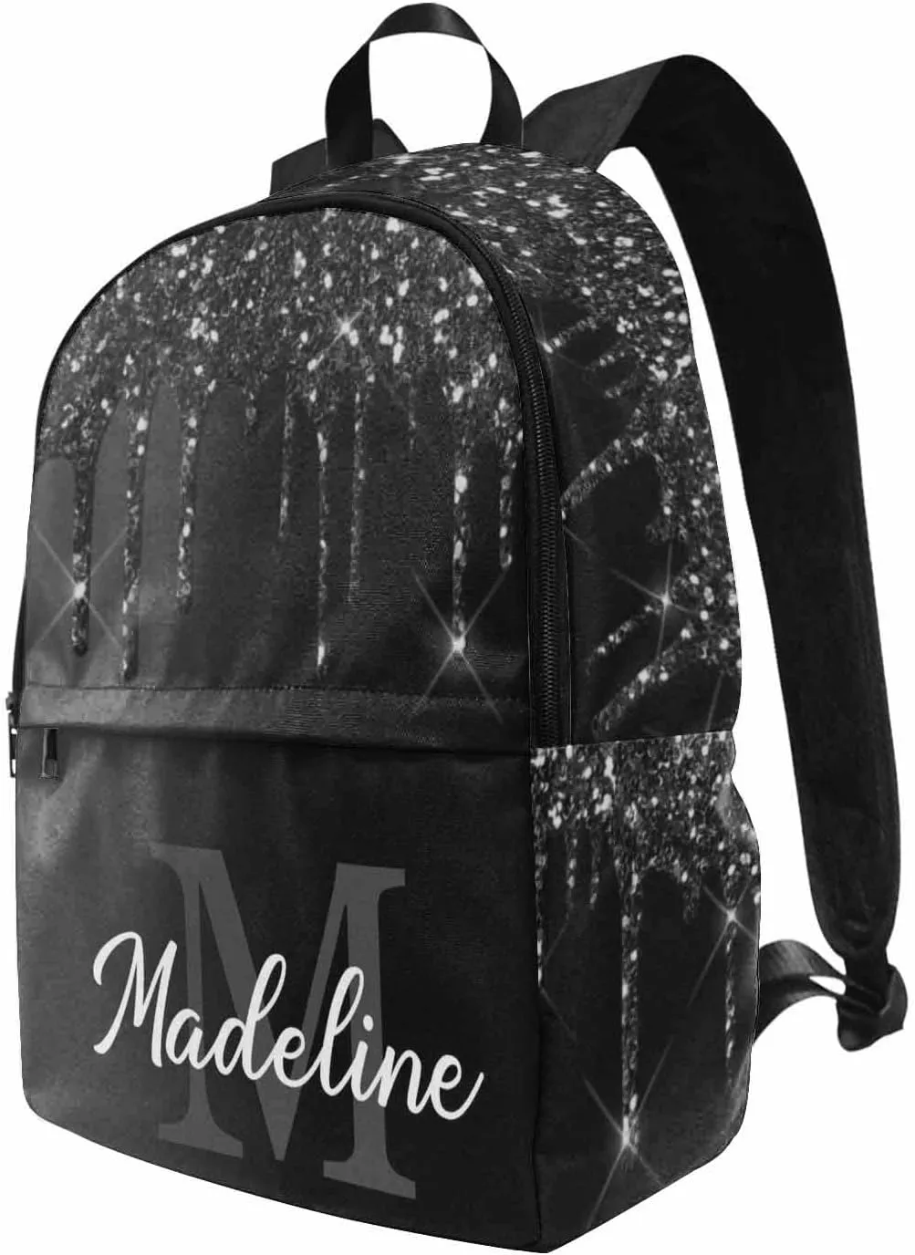 Custom Your Own Casual Unisex Daypack Bags Backpack Watercolor College Shoulders Backpacks with Name to Daughter Niece Sister