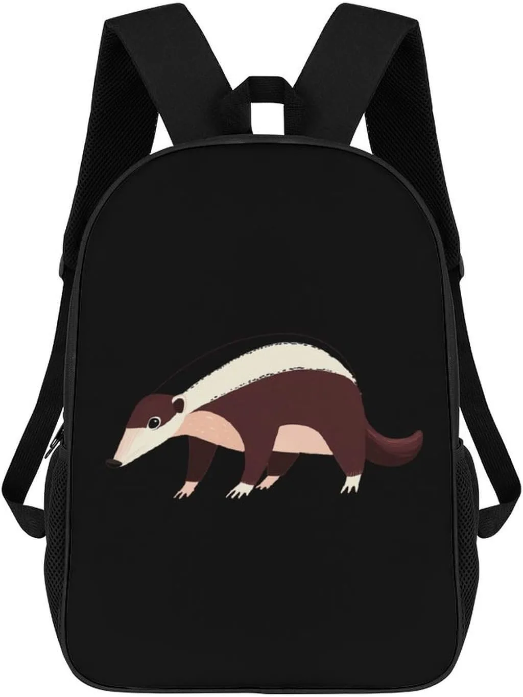 Cute Anteater Fashion Backpack 17 Inches Daypack Unisex Laptop Bag for Travel Business Work
